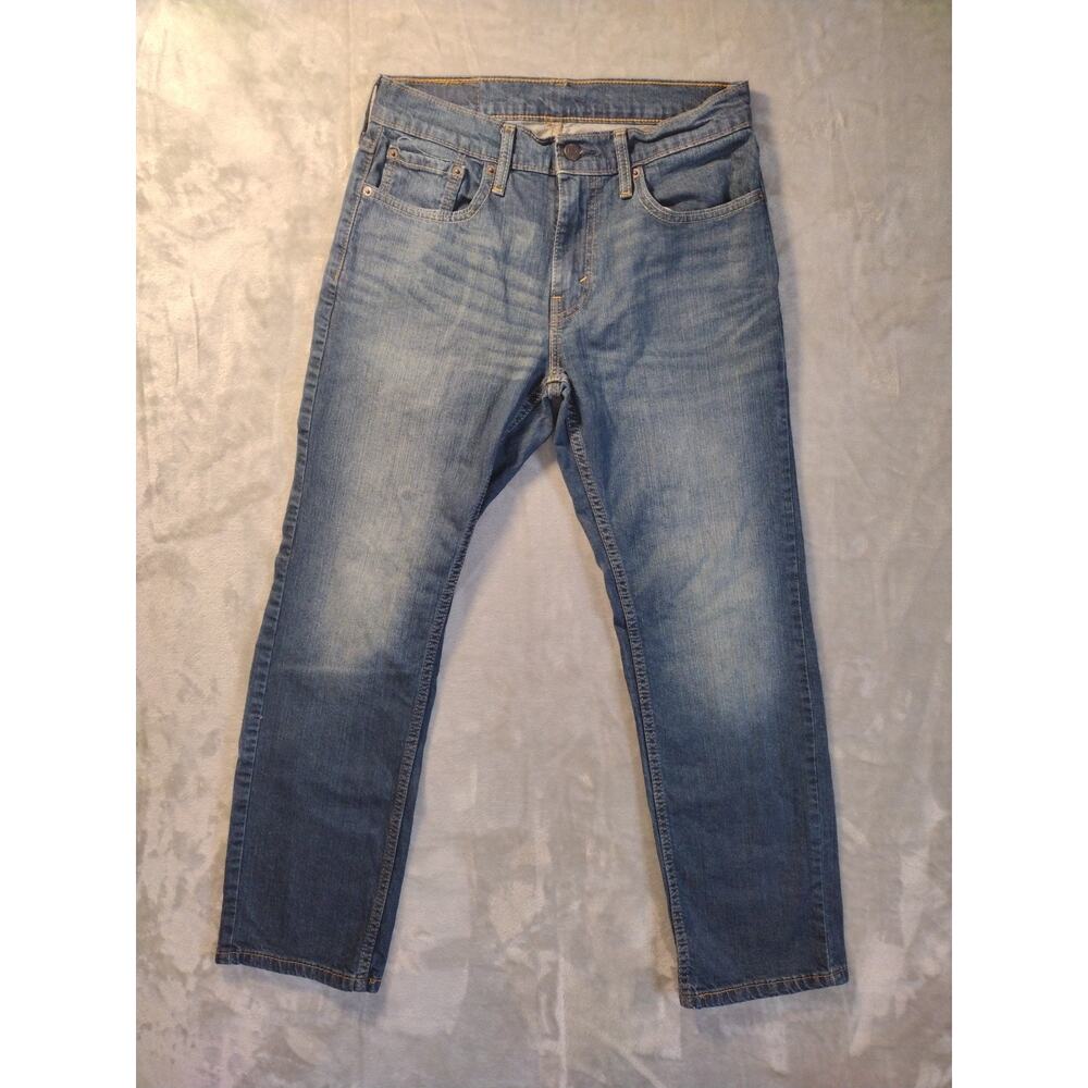 Levis 559 Relaxed Straight Fit Jeans Mens 29x30 Medium Wash Americana USA Casual